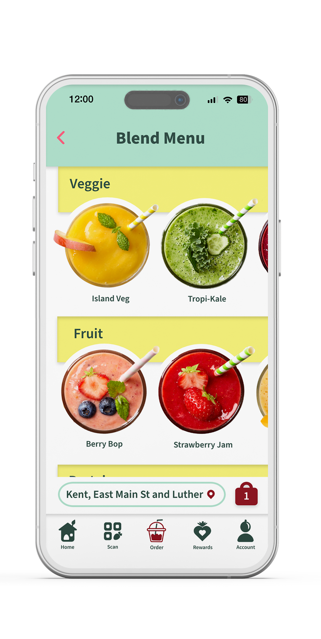 Blend Menu
