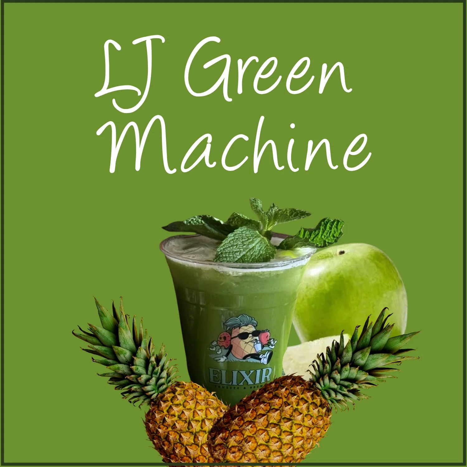 Elixir LJ Green Machine Juice