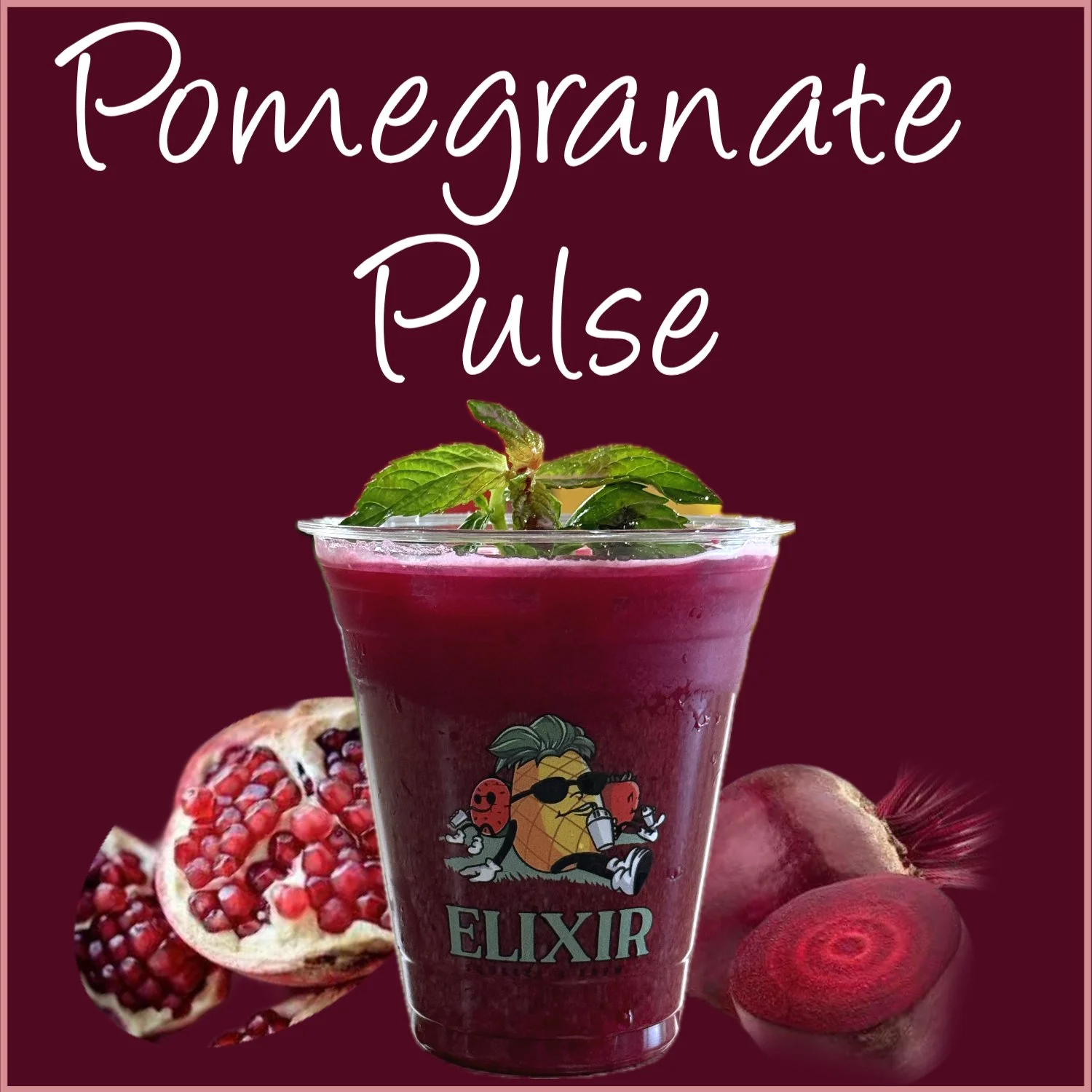 Elixir Pomegranate Pulse Juice