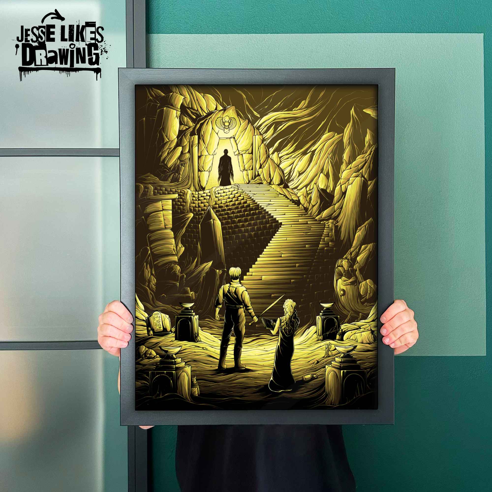 The Mummy 18x24 in Frame.png