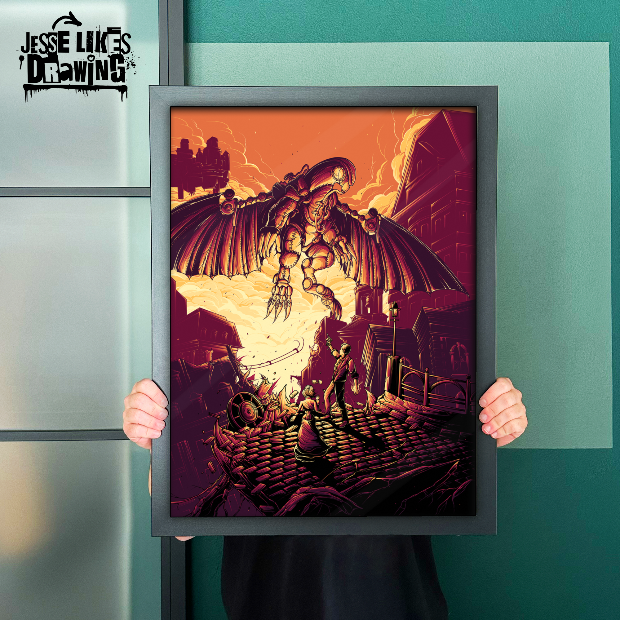 BioShock Infinite Etsy 18x24 in Frame.png