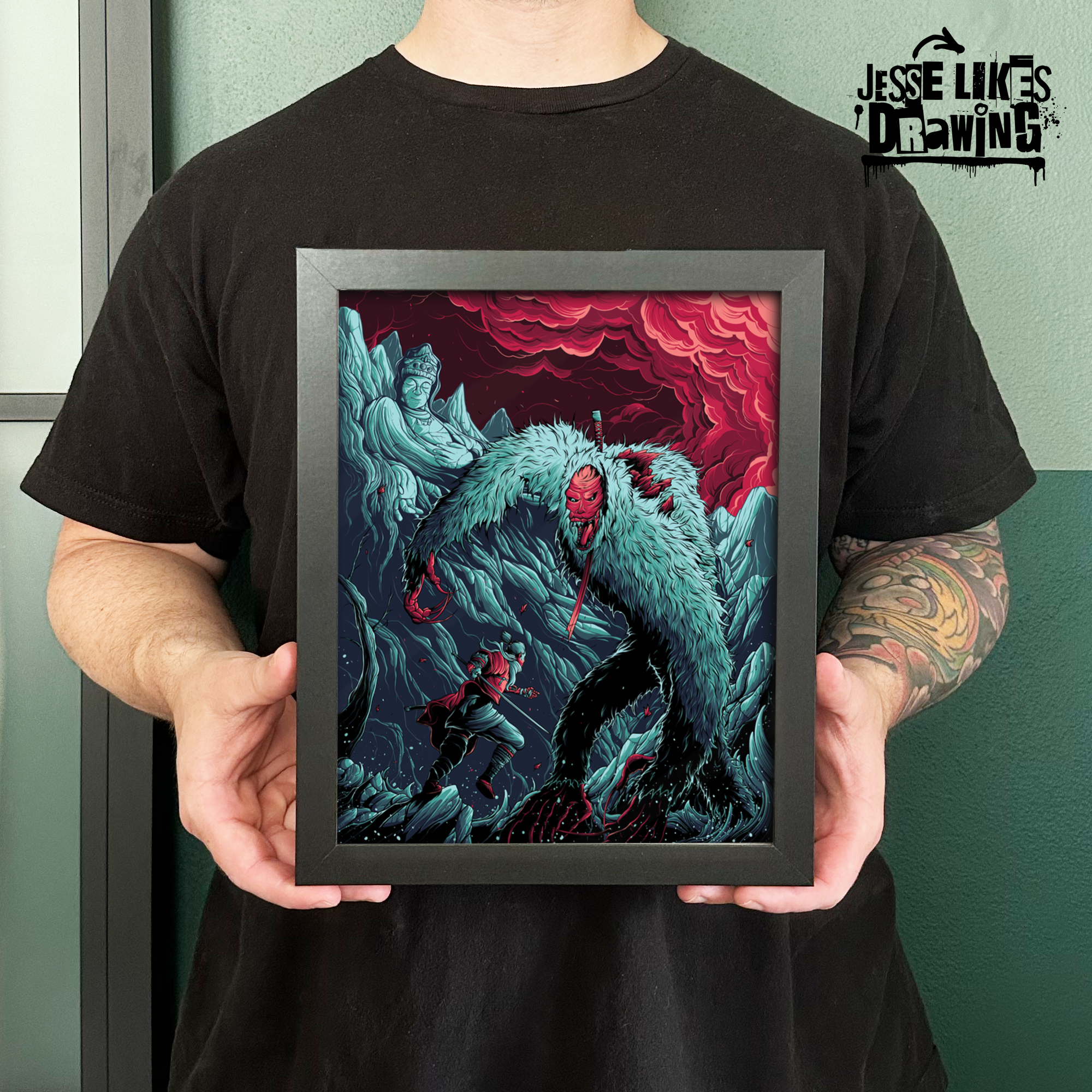 Sekiro Etsy 8x10 in Frame.png