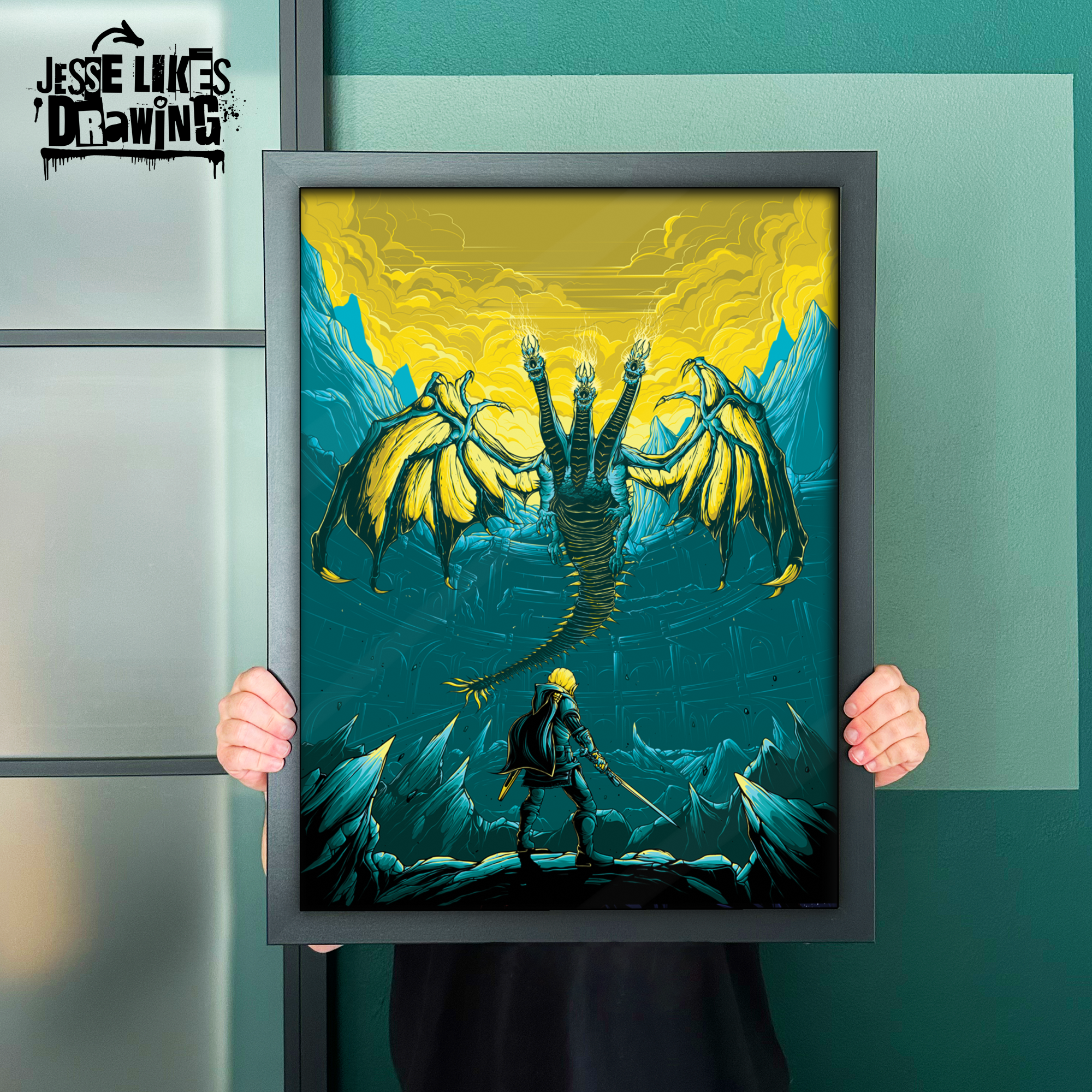 Tears of the Kingdom 18x24 in Frame.png