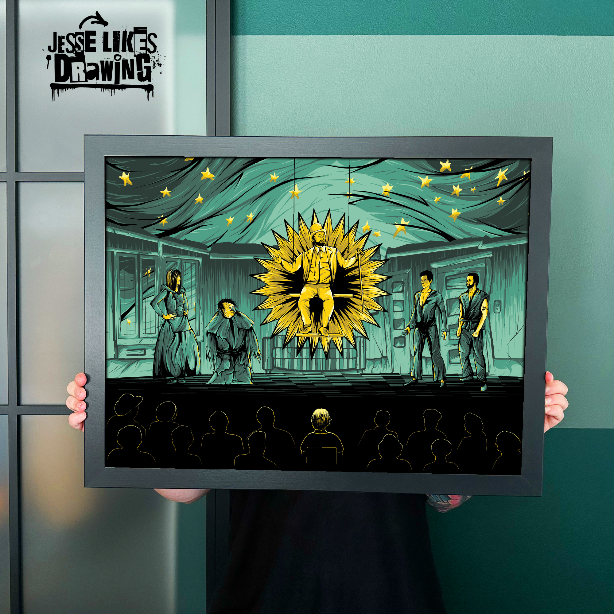 Its Always Sunny 24x18 in Frame.png