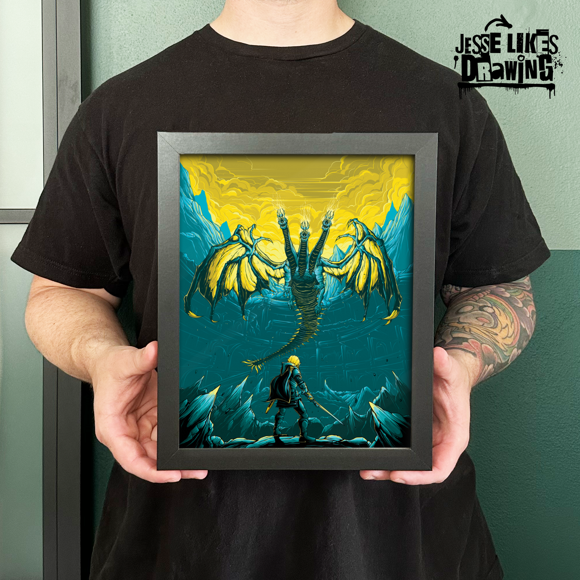 Tears of the Kingdom 8x10 in Frame.png