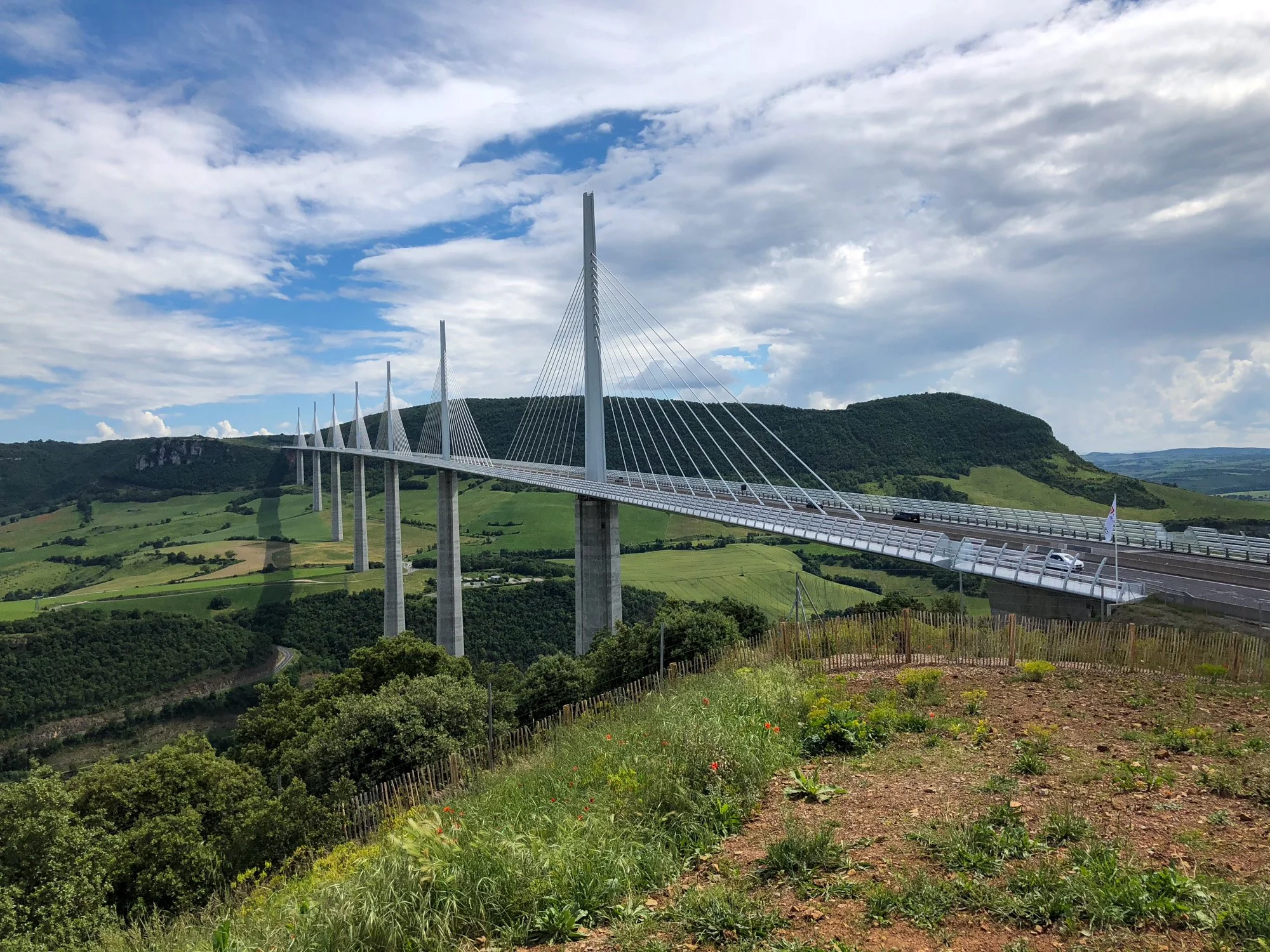 Millau bridge in France