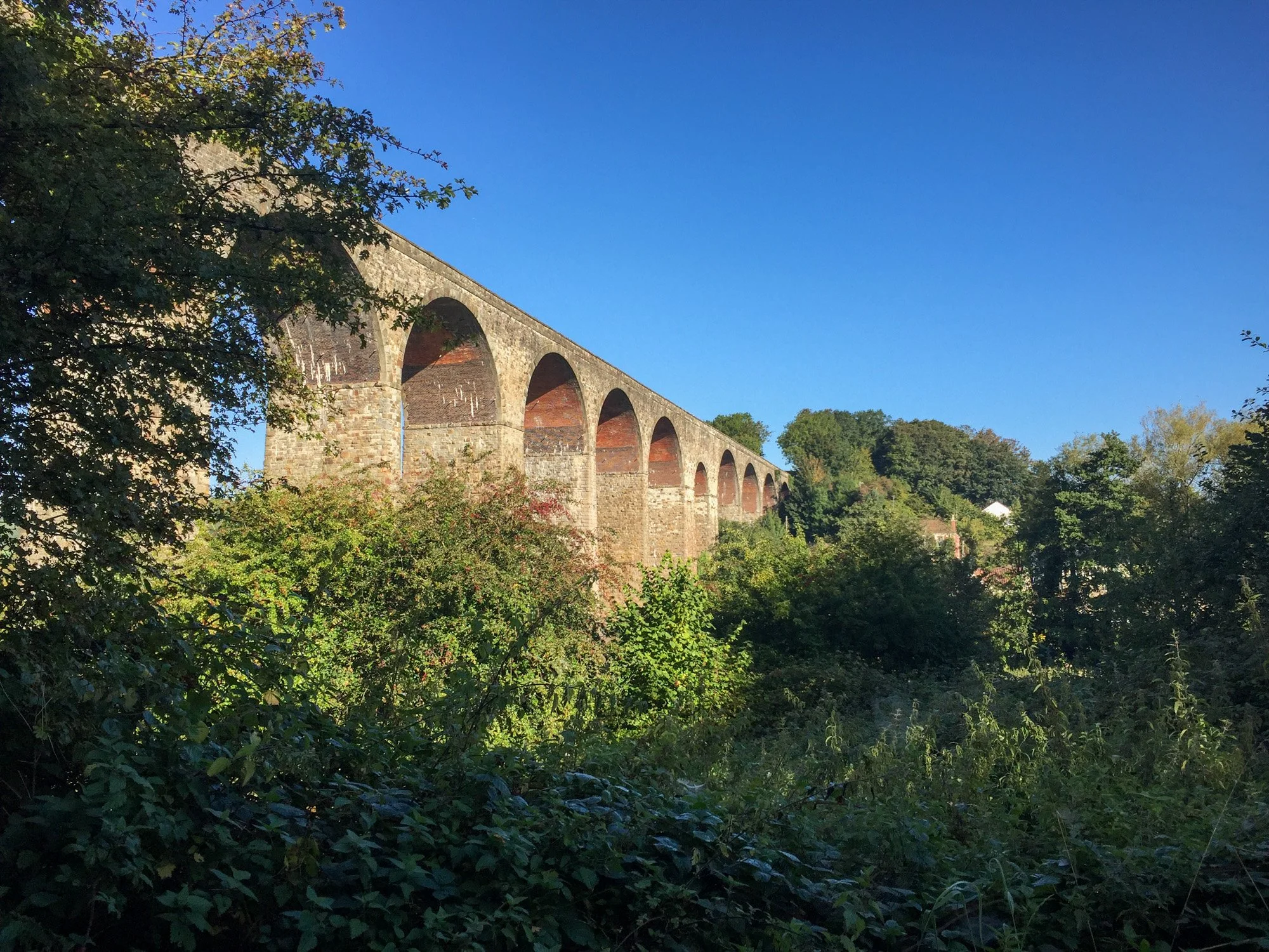A traditional Roman viaduct in Pensford