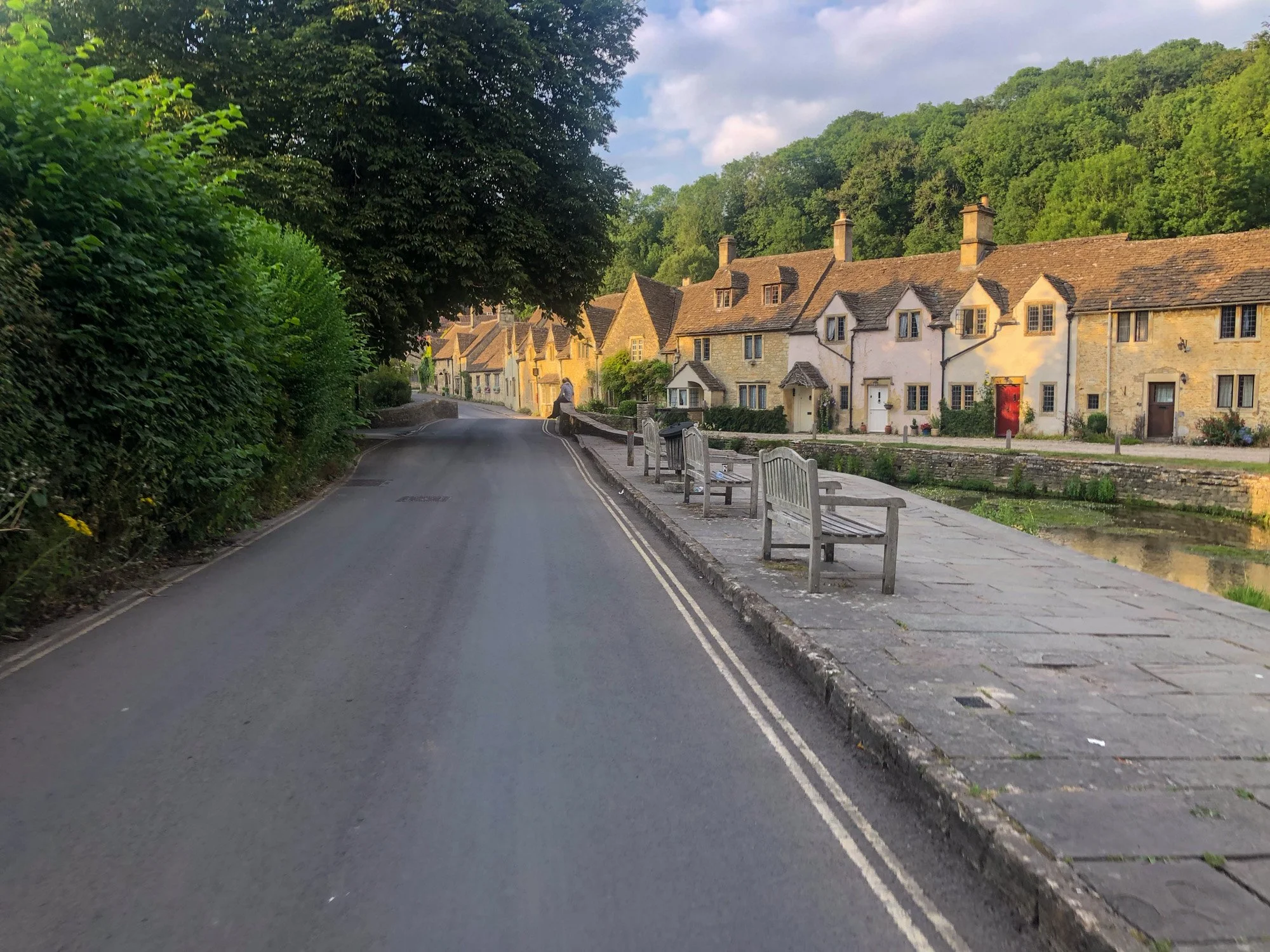 Castle Combe traditional English Cotswold Village