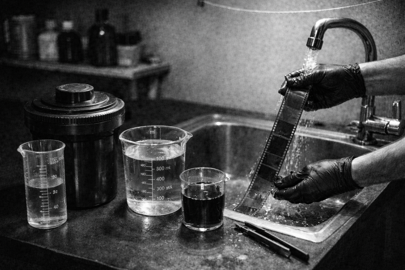 Fotografia Analogowa - Wywoływanie filmów czarno-białych w domu