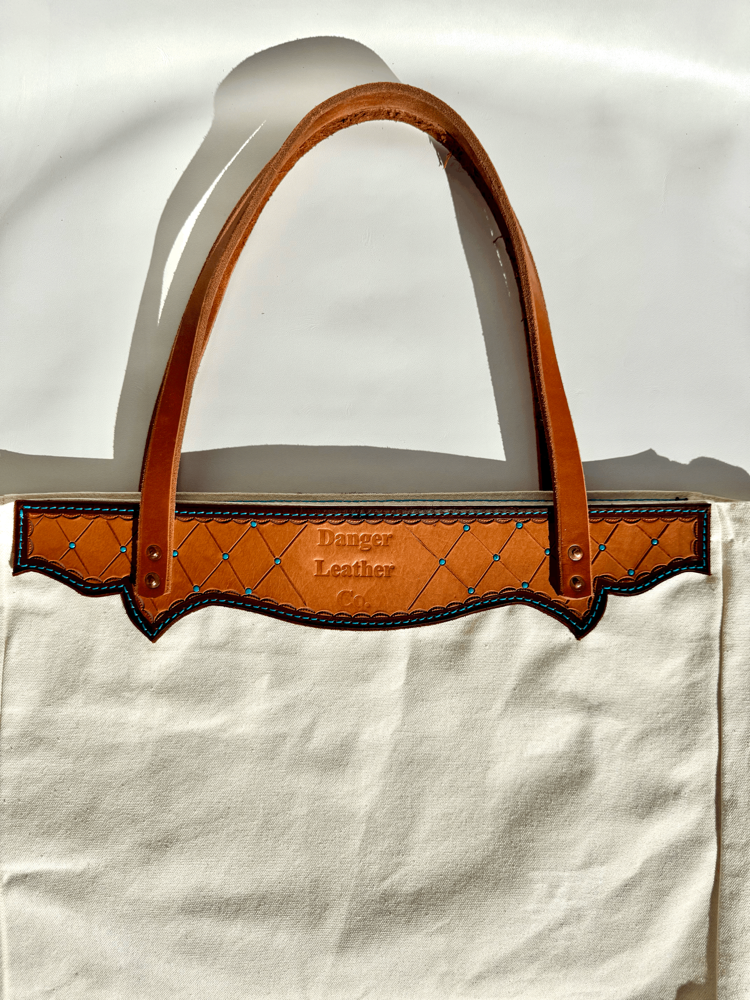 XL Tooled Tote