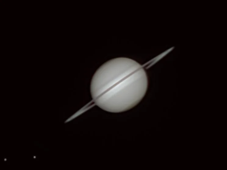 Saturn and Neptune at Opposition and Rare Shadow Crossings (Sept 2025)