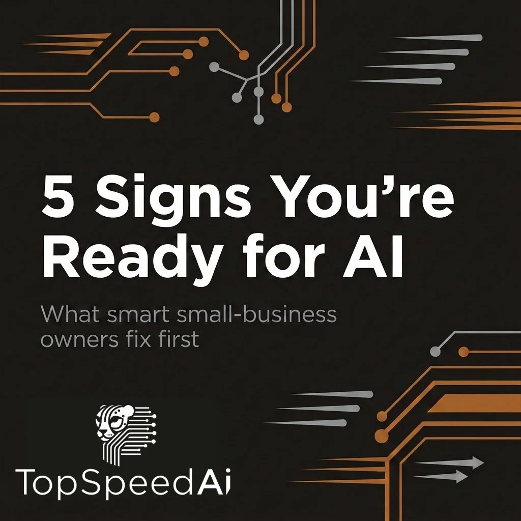 5 Signs Your Small Business Is Ready for AI