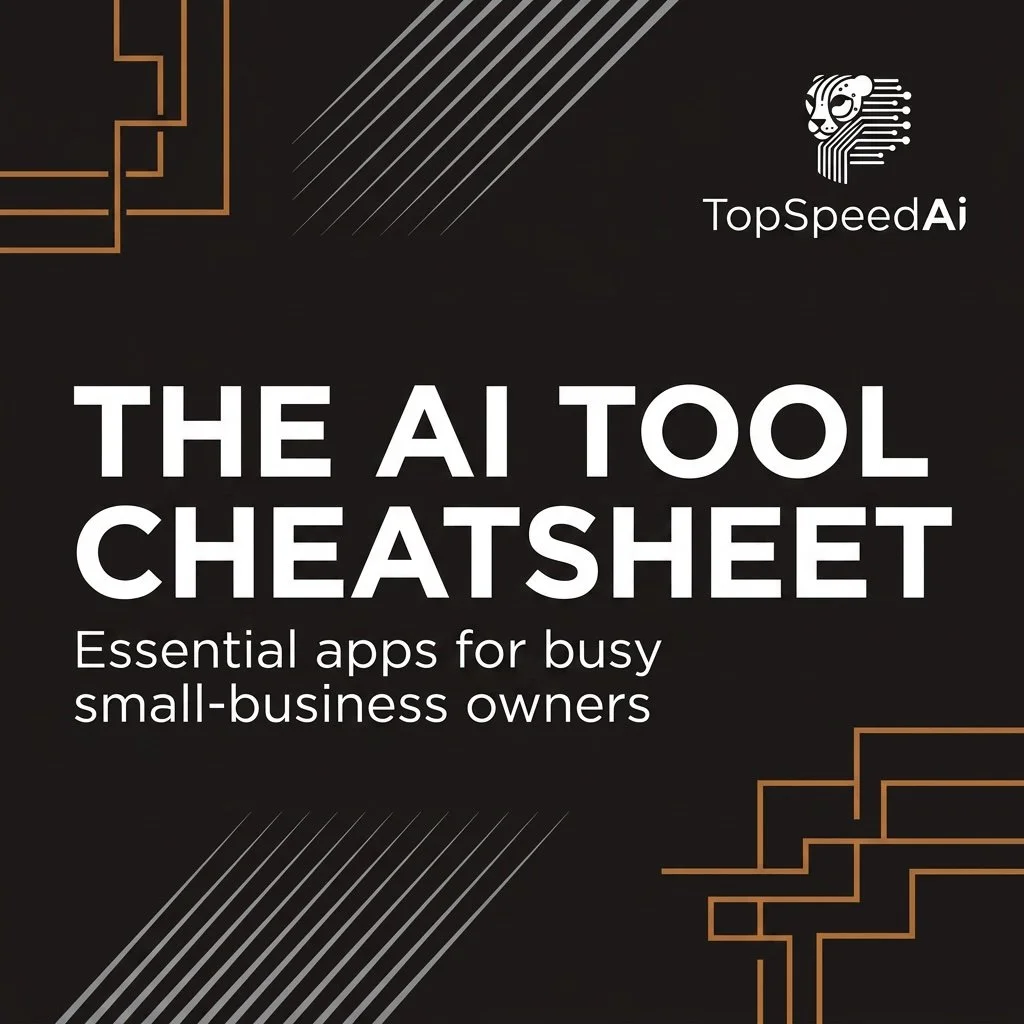 THE AI TOOL CHEATSHEET EVERY SMALL BUSINESS OWNER NEEDS&nbsp;🤖📊