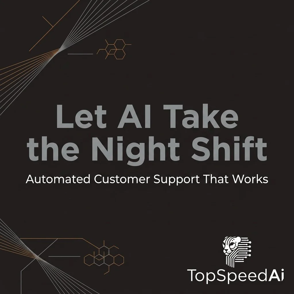 LET AI TAKE THE NIGHT SHIFT: AUTOMATED CUSTOMER SUPPORT THAT WORKS 🌙🤖