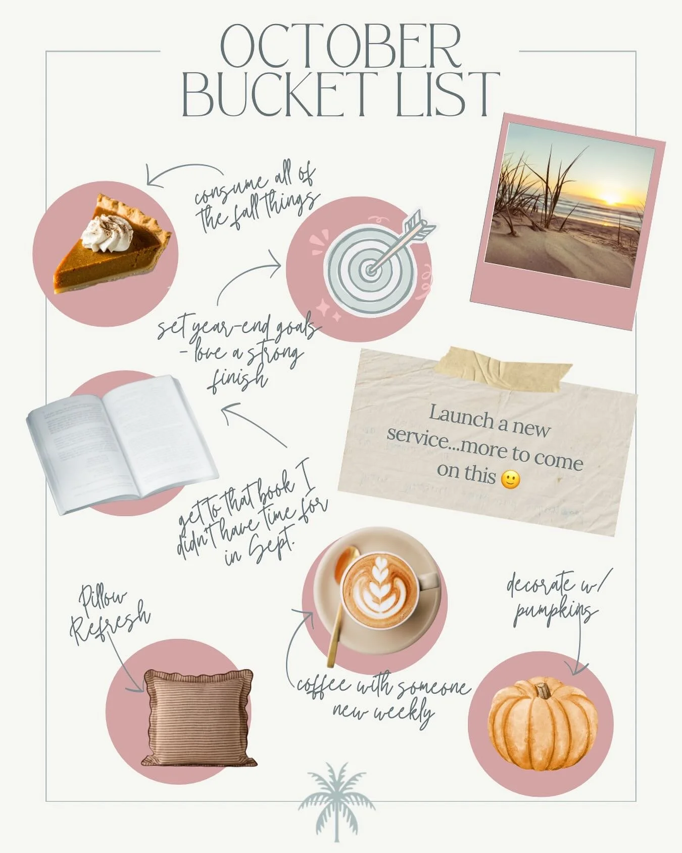 October vibes are hitting different this year! 🍂 Who else is ready to embrace all the cozy fall energy while crushing some goals? From pumpkin spice everything to finally launching that project I&rsquo;ve been working on 👀, this month is going to b