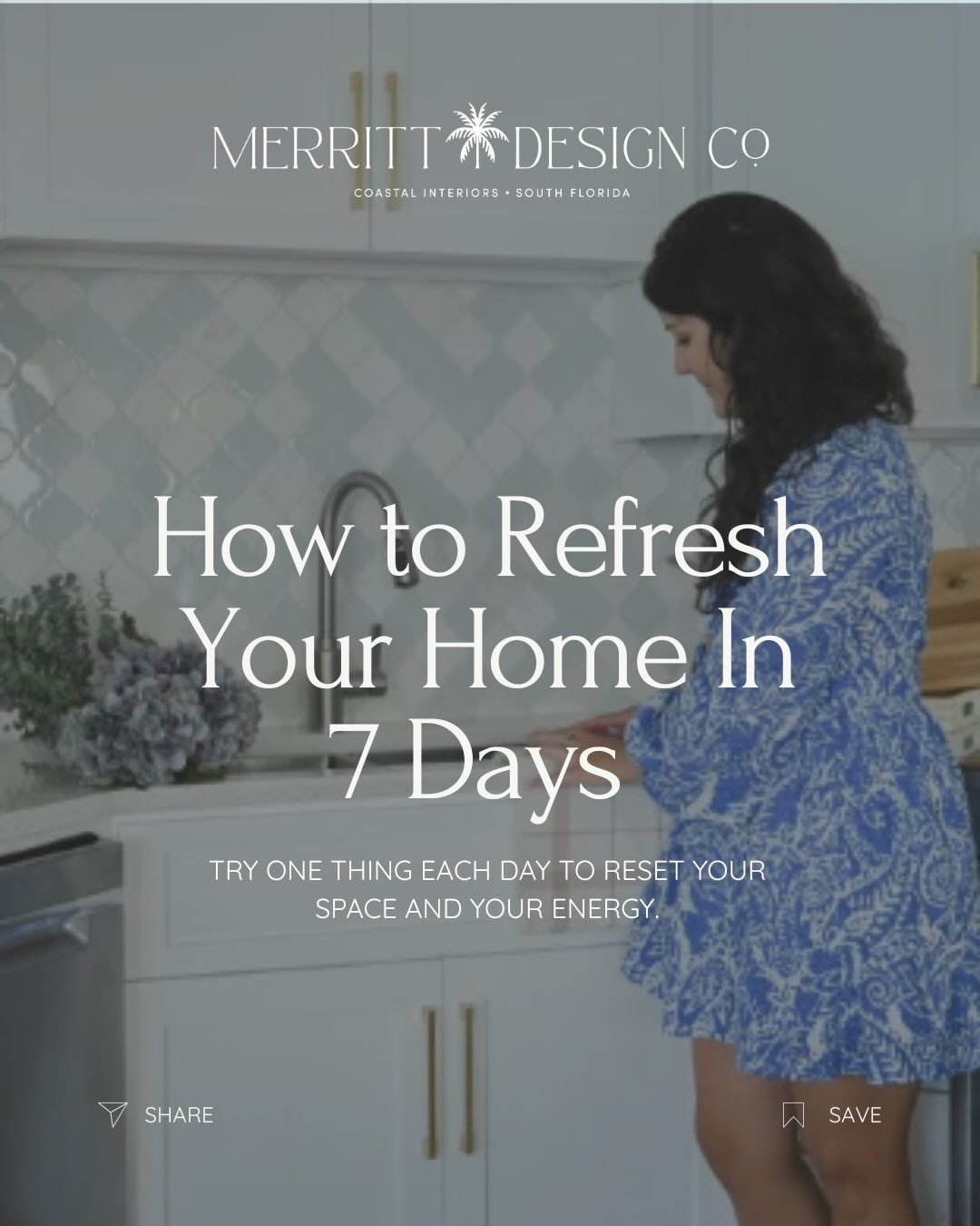 Feeling stuck in your space? You don&rsquo;t need a full renovation to feel better at home. These small, thoughtful shifts create clarity, comfort, and new energy - without the overwhelm.

Try one each day this week, or swipe through and pick what sp