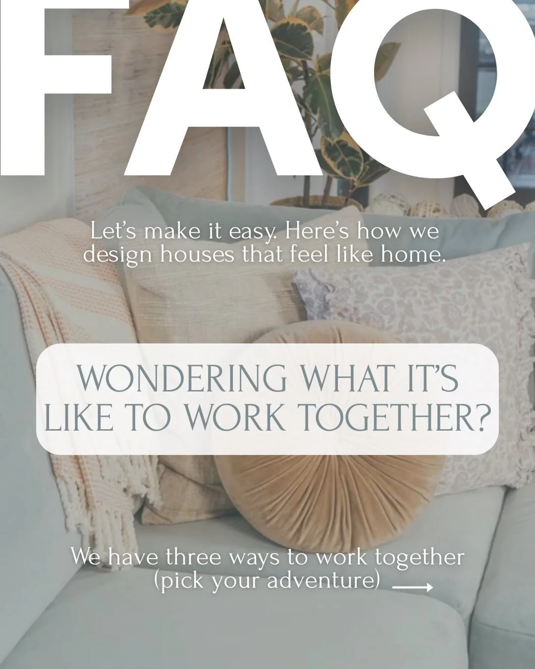 Whether you&rsquo;re designing your forever home, furnishing a second property, or elevating your short-term rental, we make the process feel seamless, intentional, and beautifully tailored to your space.

We offer a few ways to work together:
Full-S