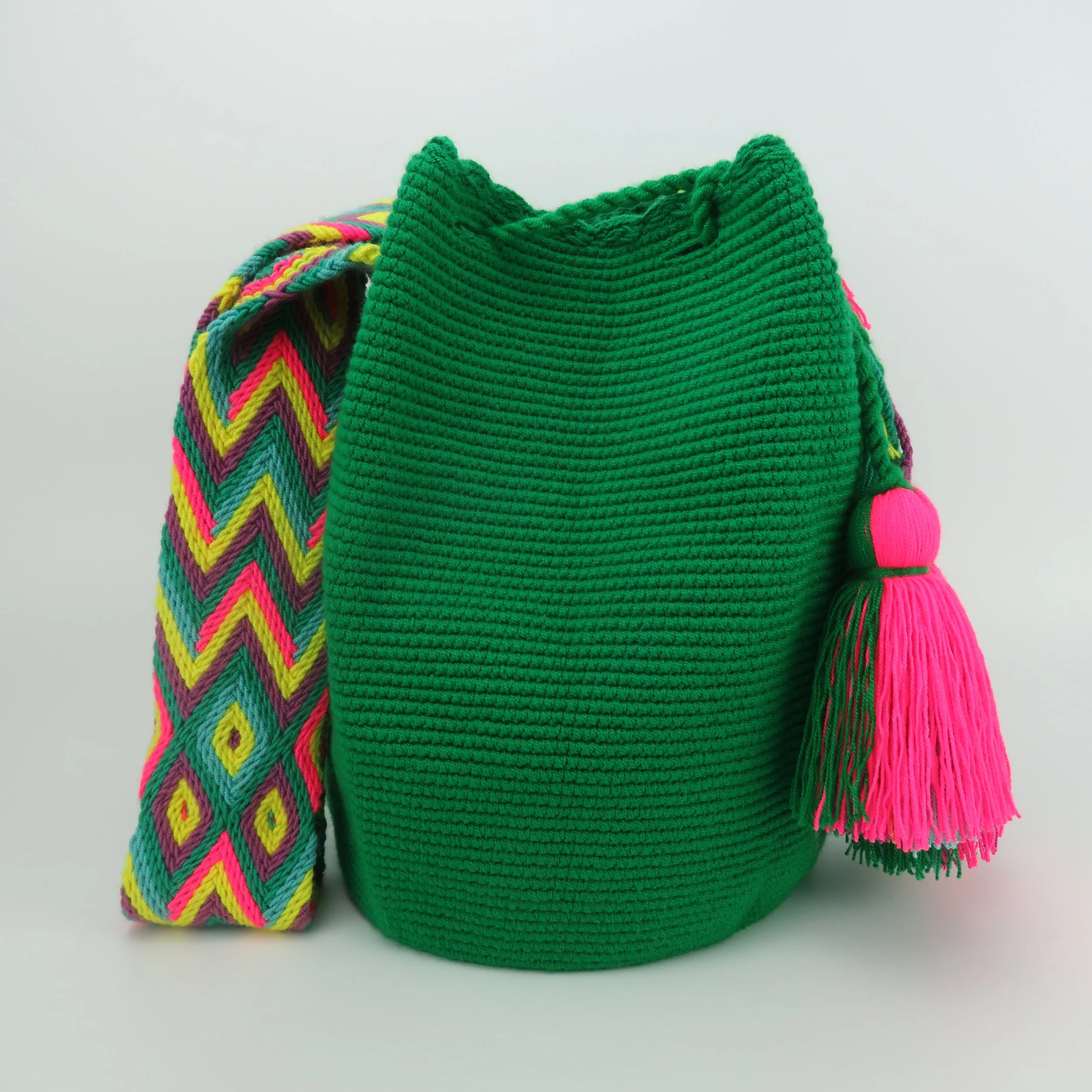 Green/Verde Wayuu Mochila