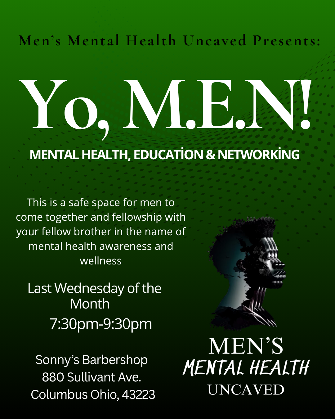 YO, M.E.N monthly gathering