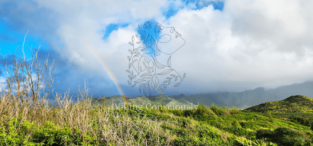 Kauai photograph &mdash; Rainbow Over Waimea