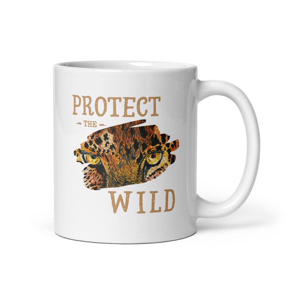 Protect the Wild Jaguar Coffee Mug