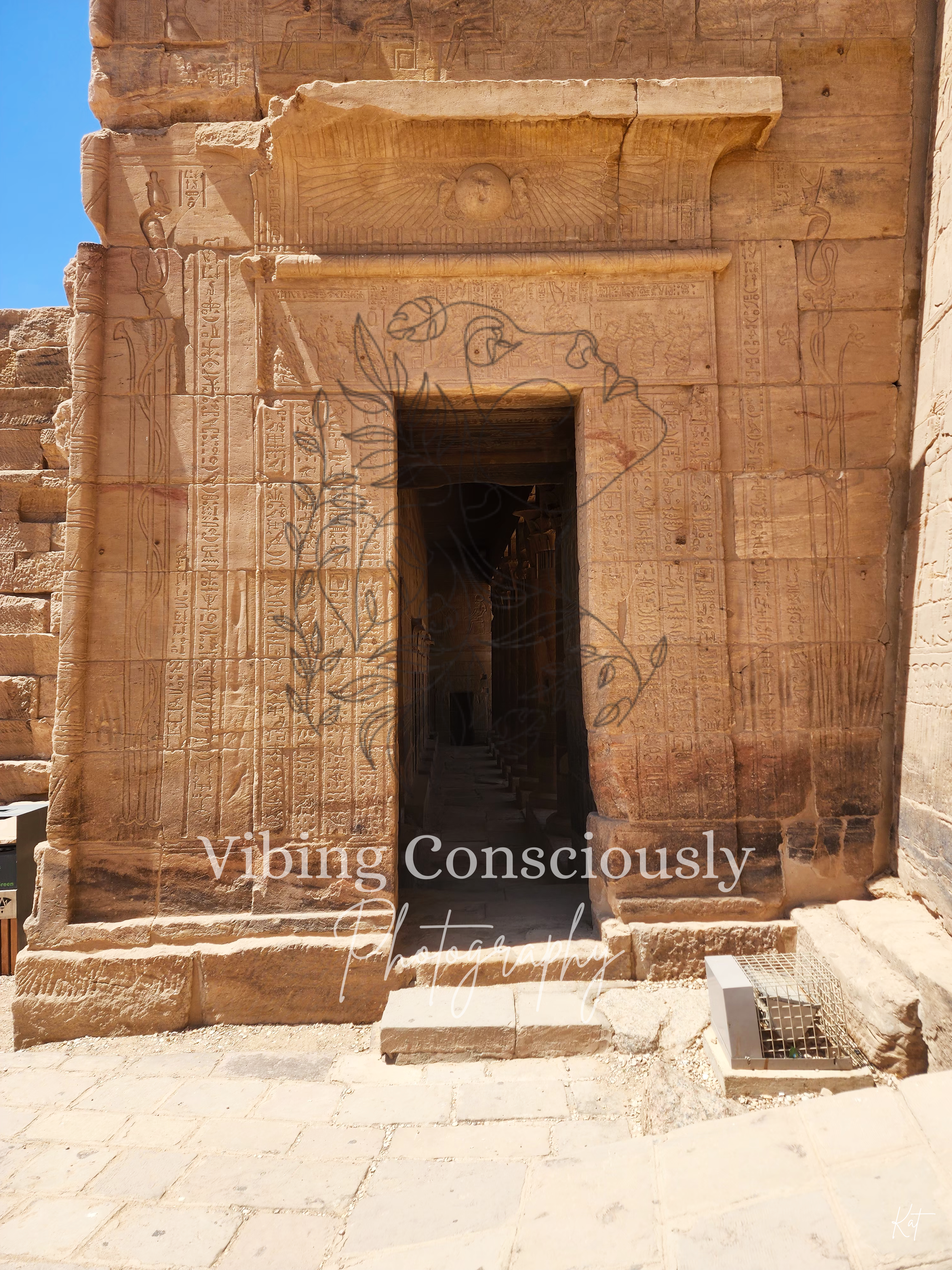 Egyptian Temple Door