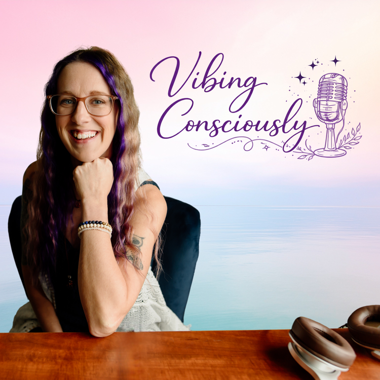 Vibing Consciously Podcast logo