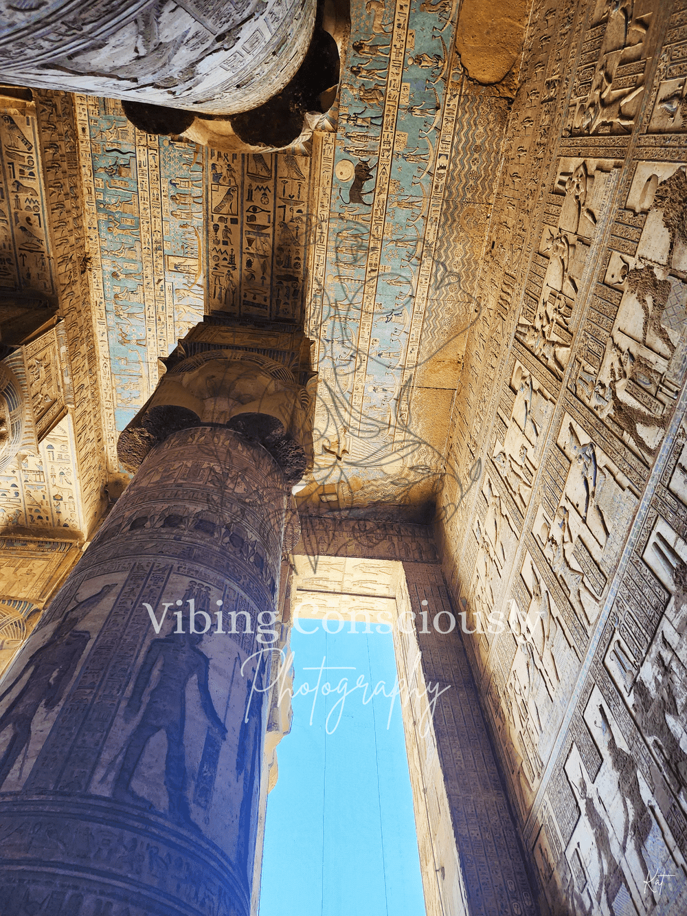 Dendera photograph &mdash; Egypt 68