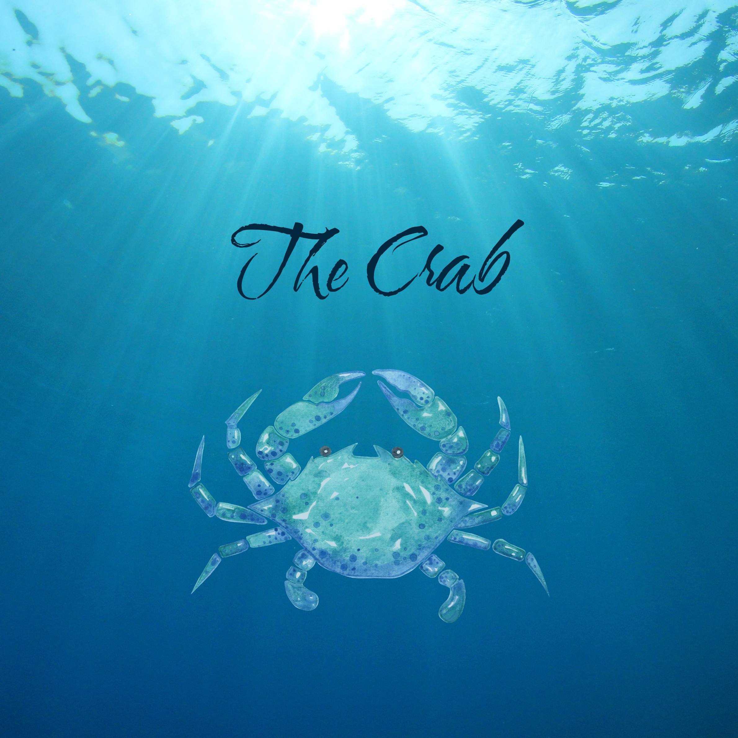 The Crab — poem plate