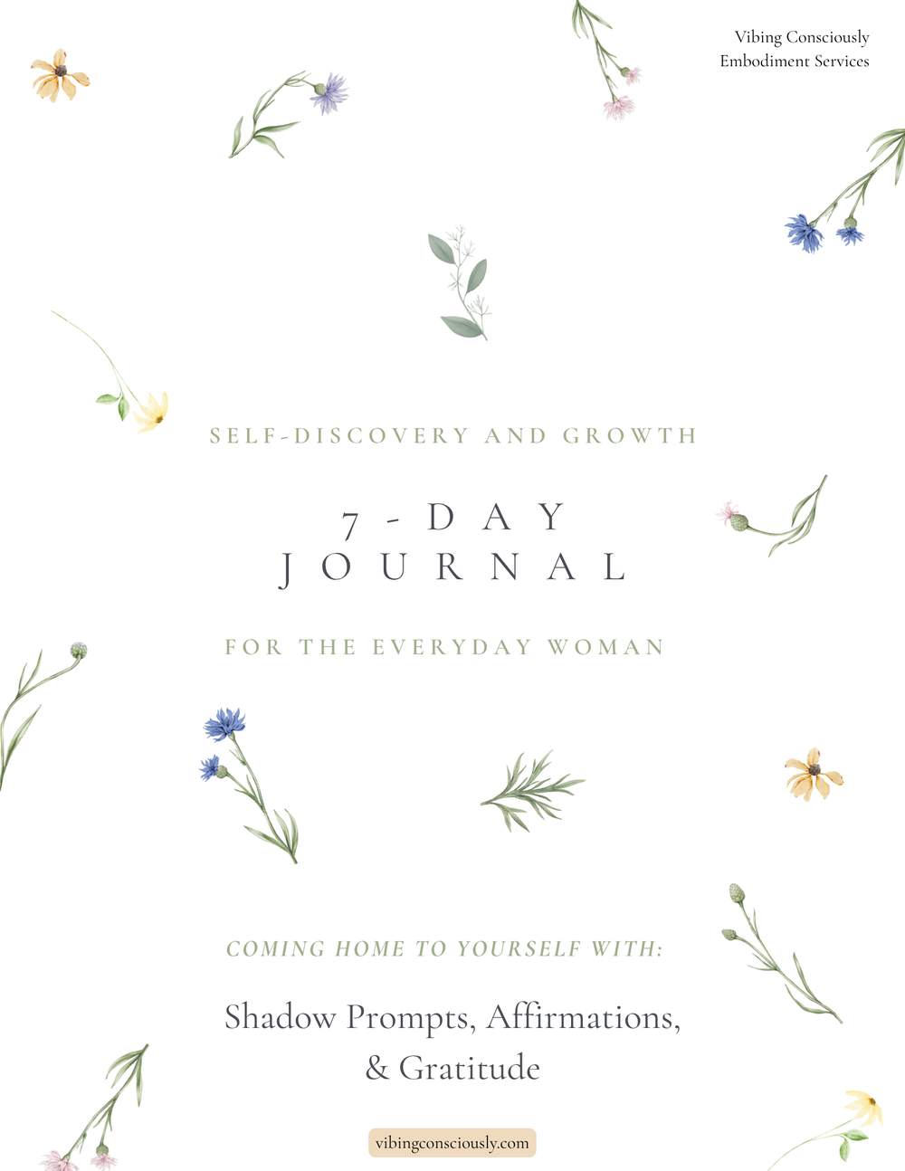7-Day Journal for the Everyday Woman