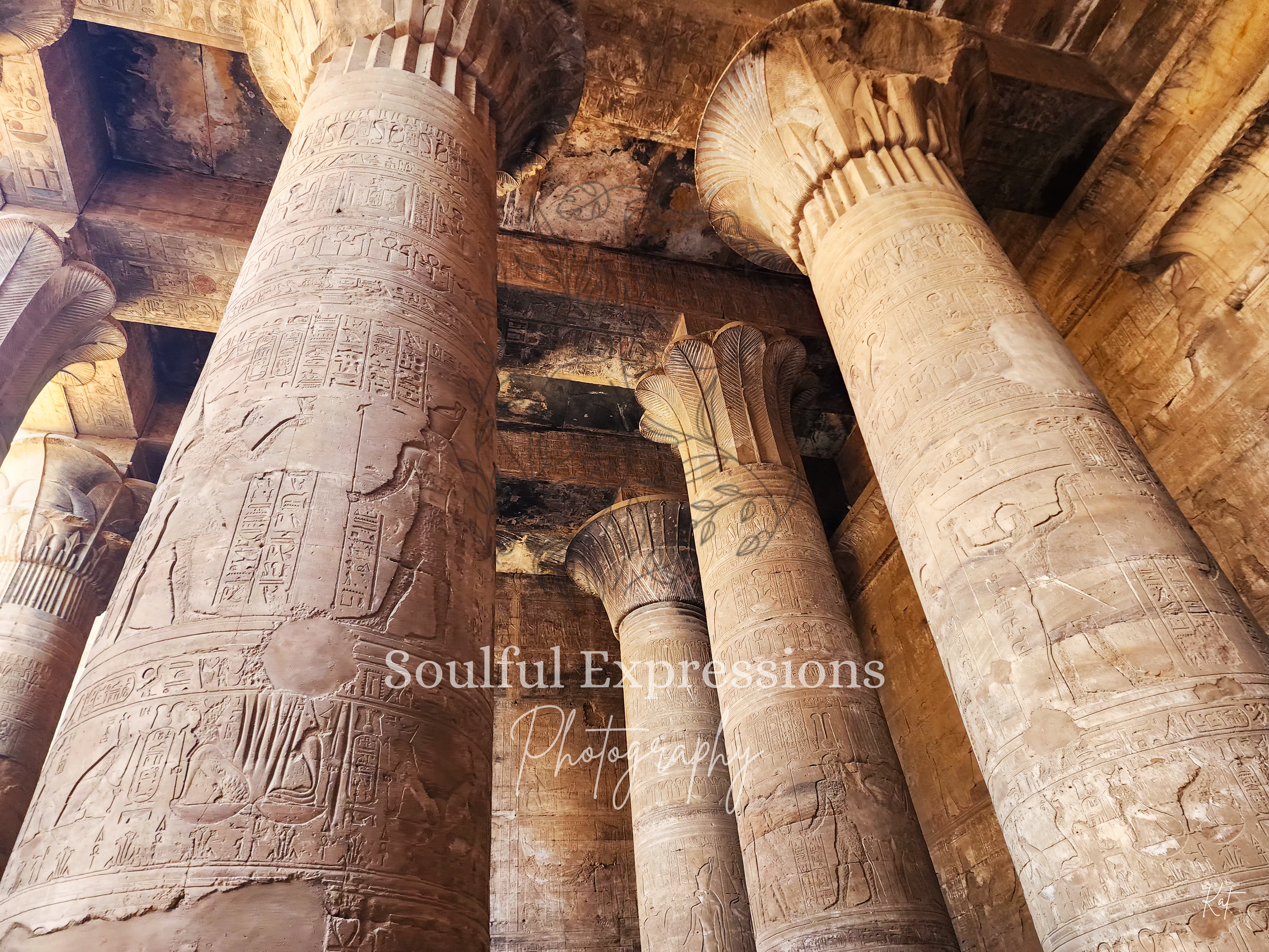 Vast Egyptian Pillars