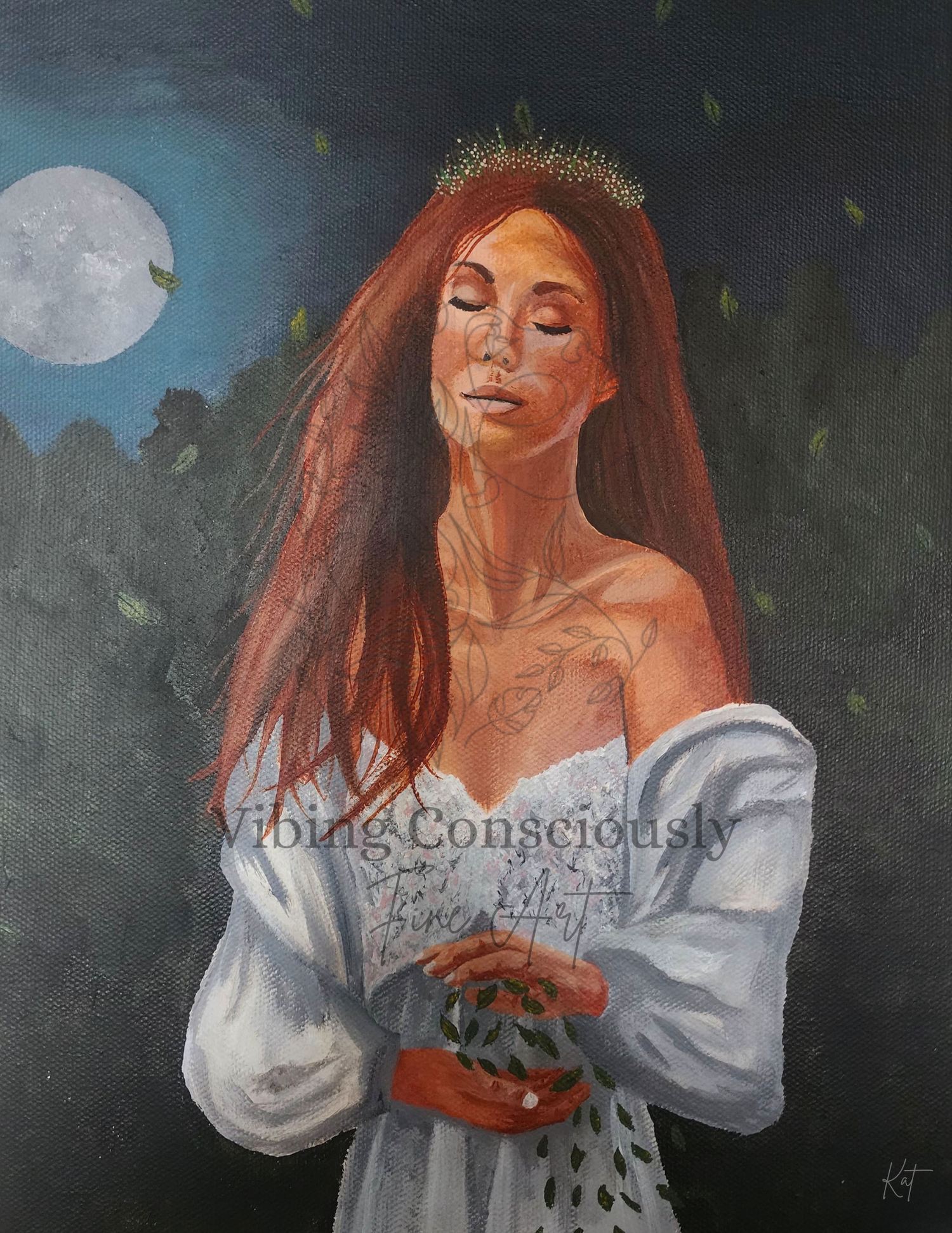 Earth Goddess painting