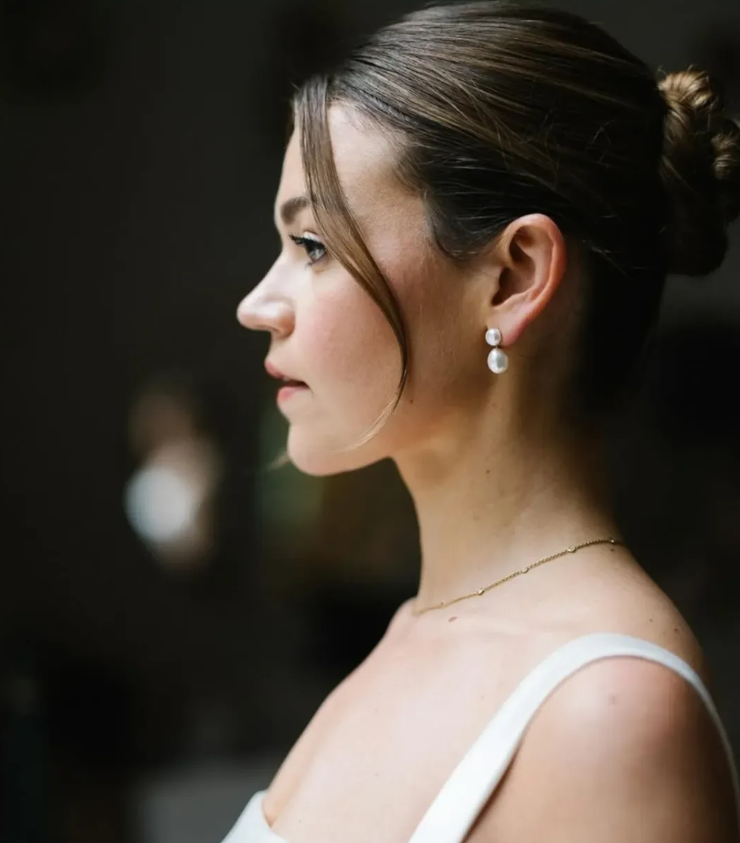 Bridal hair by Vows & Vibes