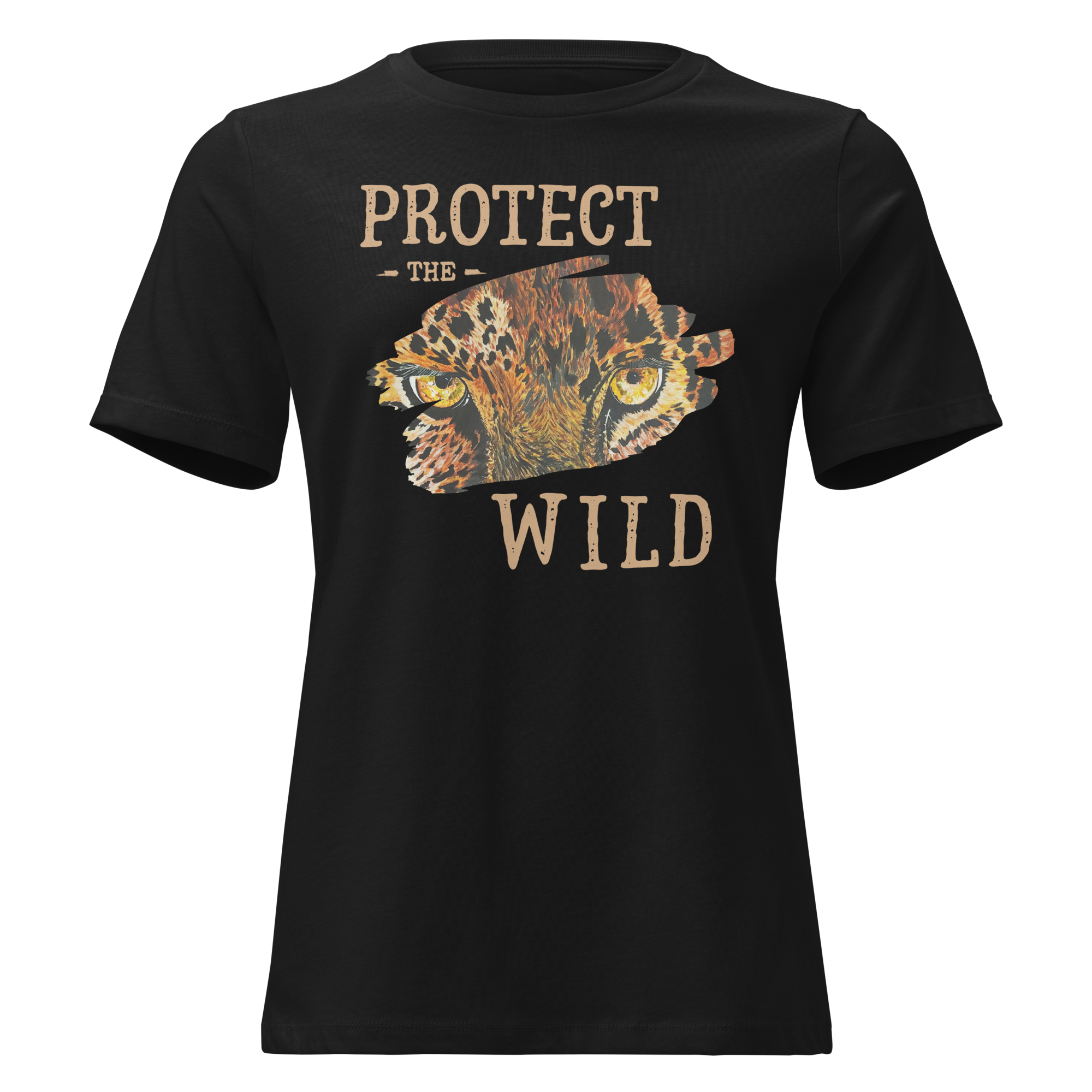 Women's Protect the Wild Jaguar Relaxed T-Shirt