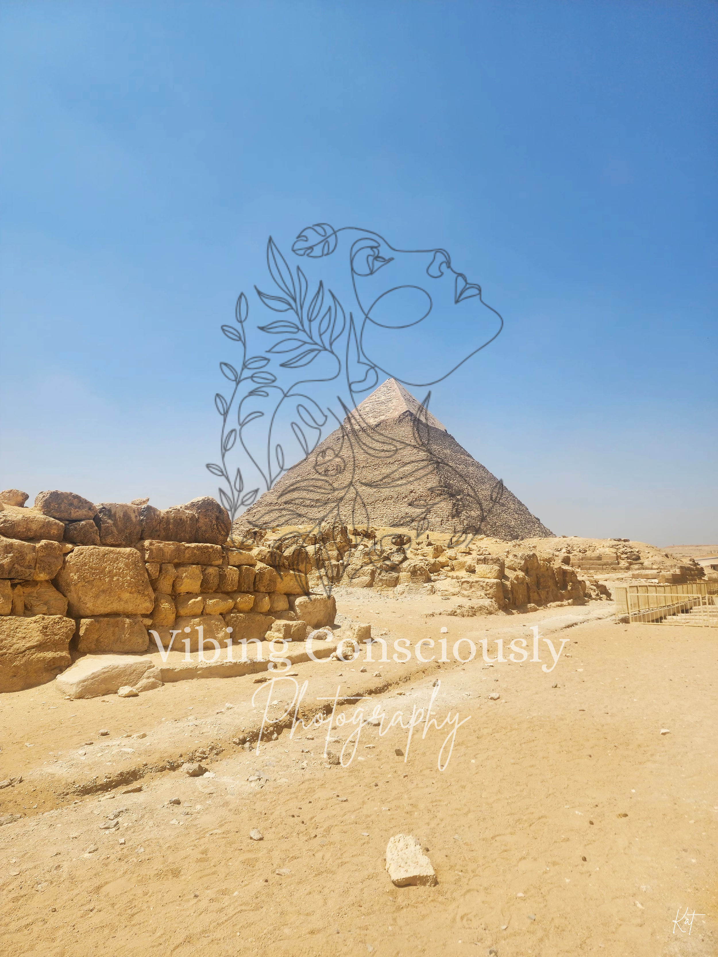 The Pyramid of Khafre Landscape