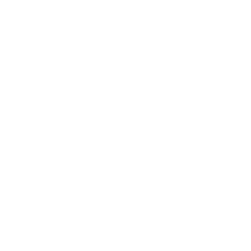 A stylized footprint made of connected dots and lines, resembling a network or constellation.