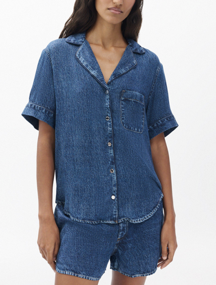 Miramar Skink Short Sleeve Lounge Shirt