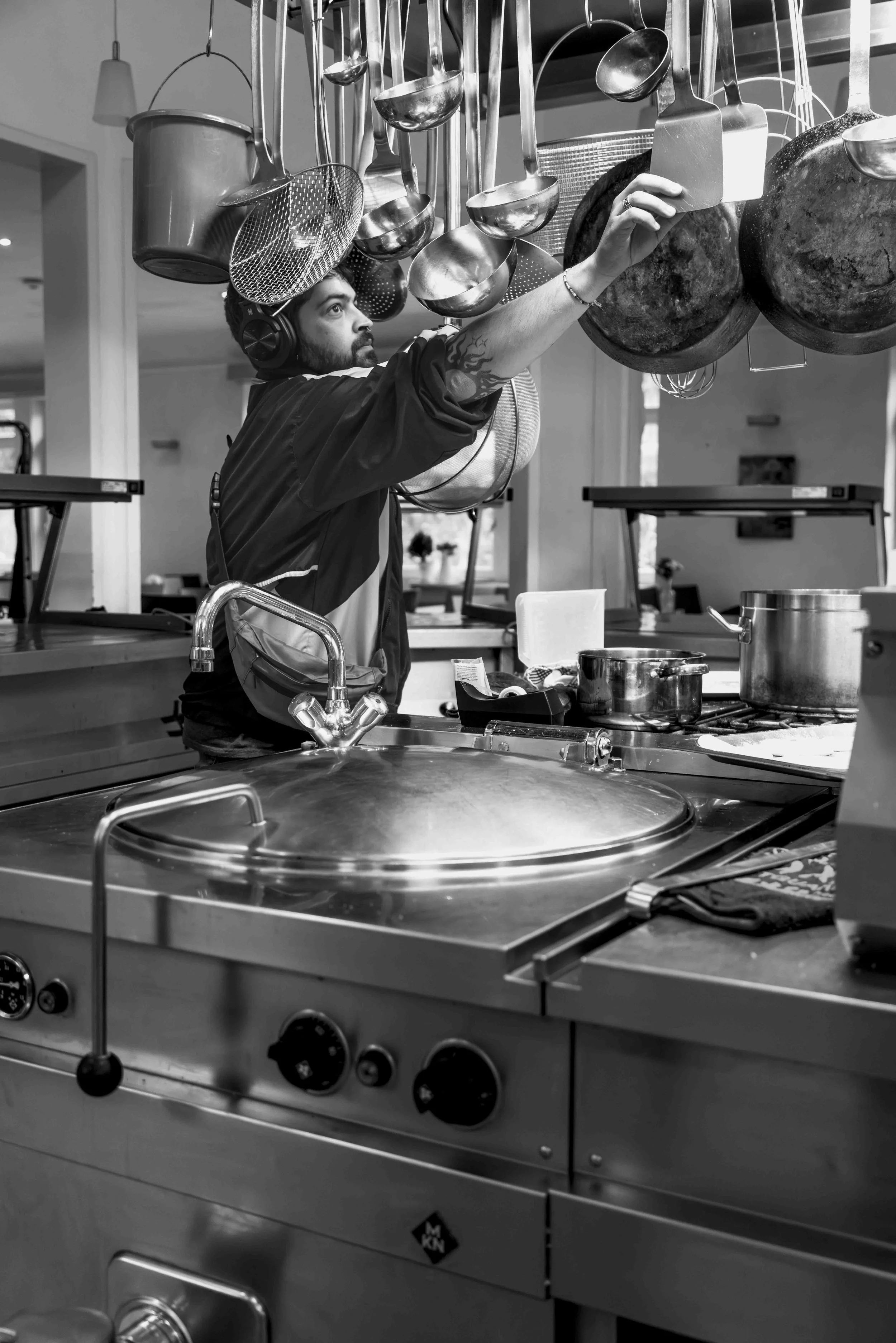 Gonzalo in der Küche