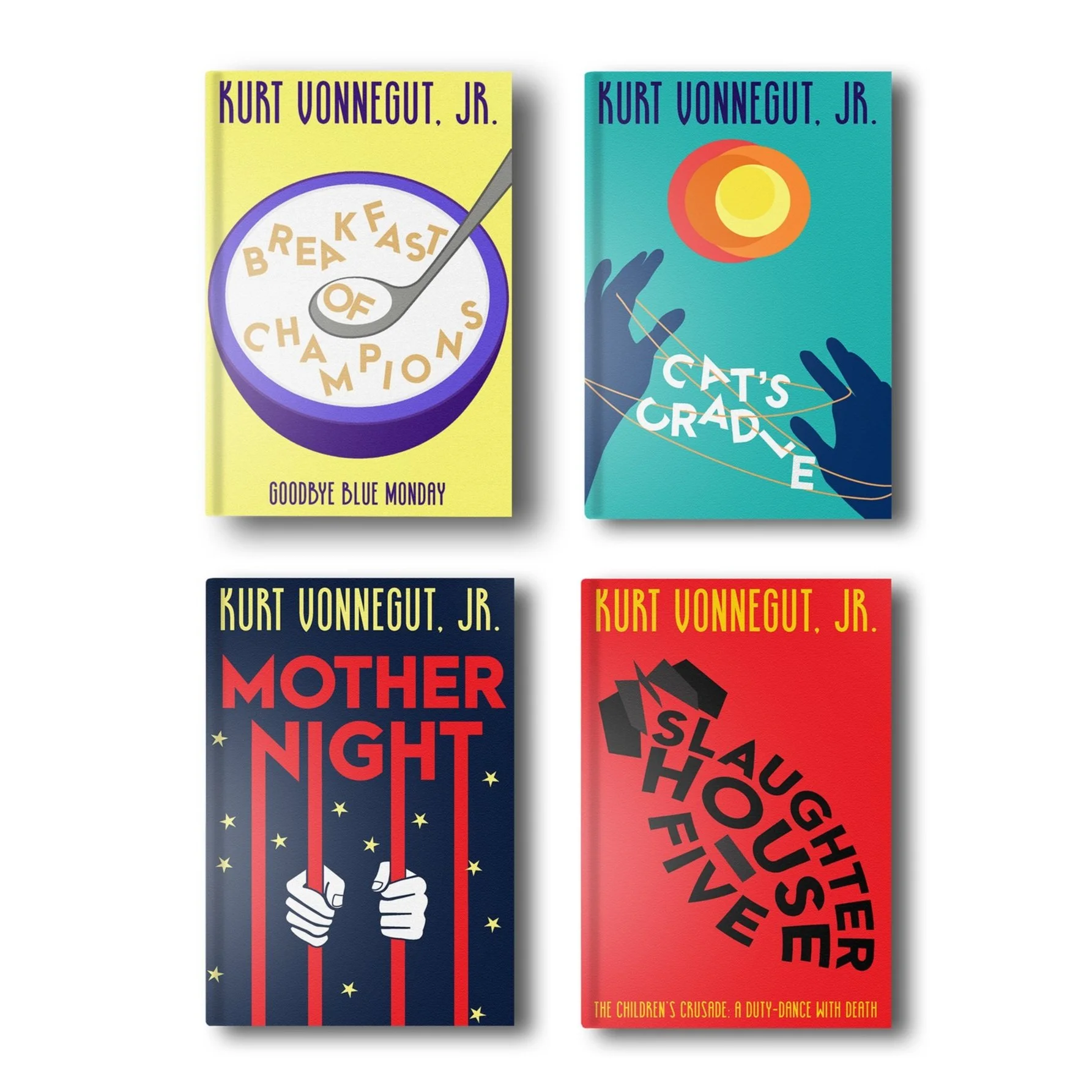 Typographic Book Covers