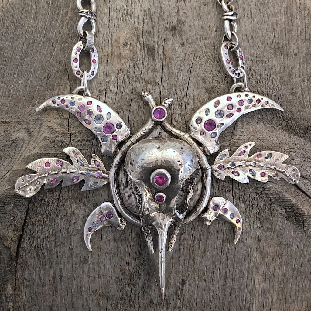 Raven Dreamcatcher Totem