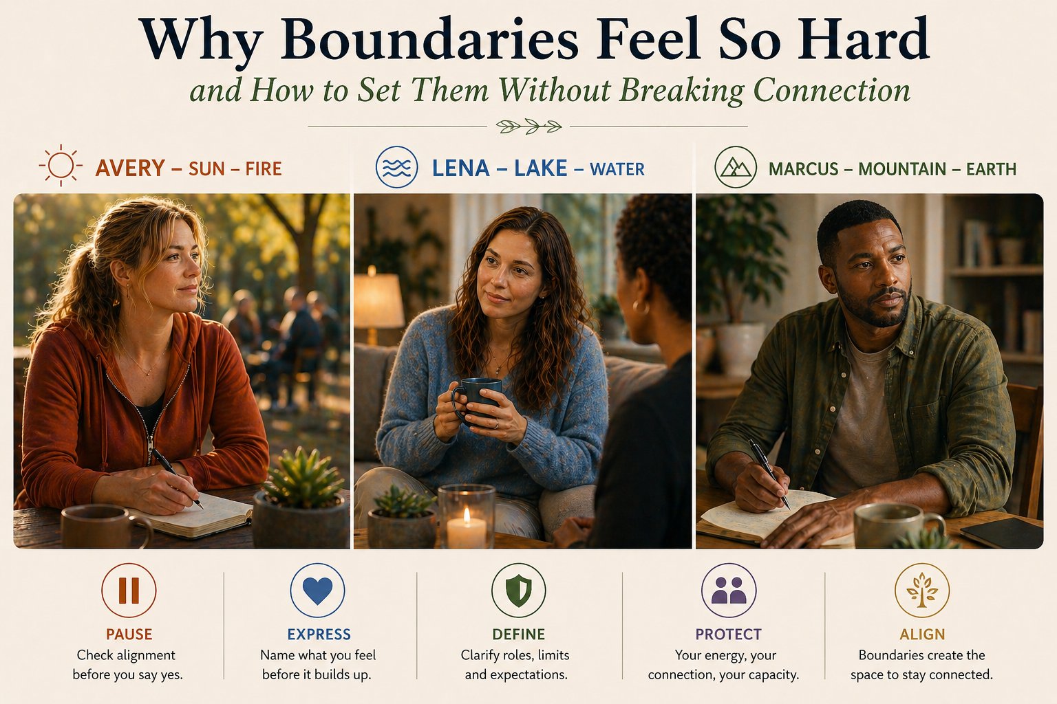 Post 6: Why Boundaries Feel So Hard (and How to Set Them Without Breaking Connection)