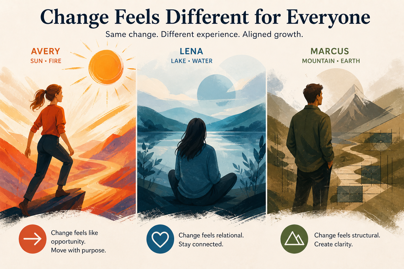 Post 7: Why Change Feels So Different for Everyone (and How to Move Through It Without Losing Yourself)