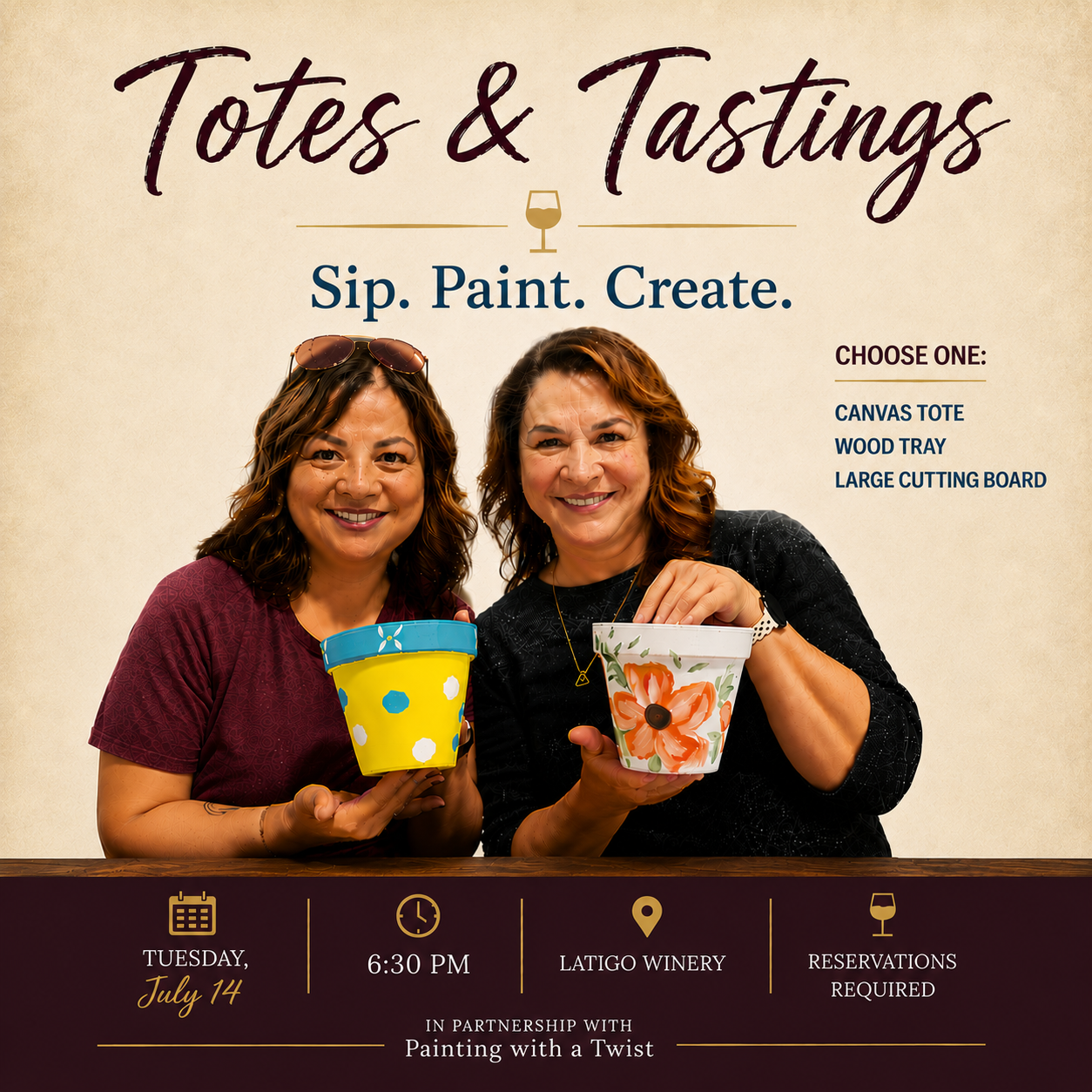 Totes and Tastings