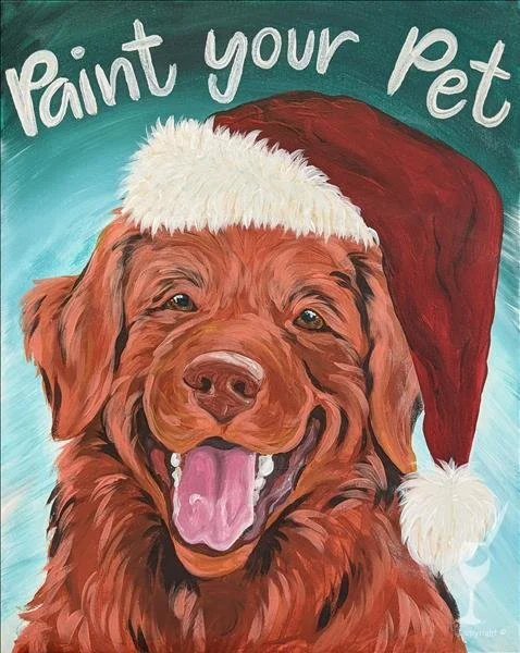 Paint n’ Sip: Paint Your Pet