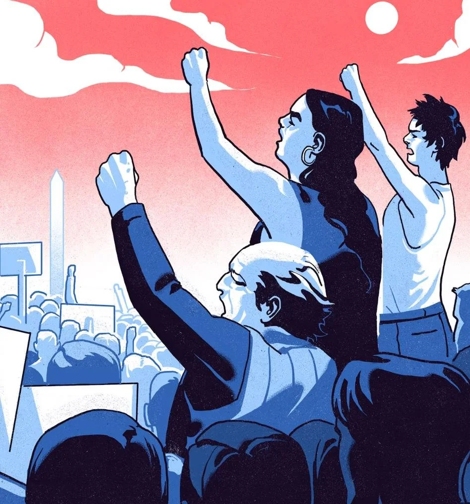 Democracy is not a spectator sport. "We" Ordinary people have more power than we know...