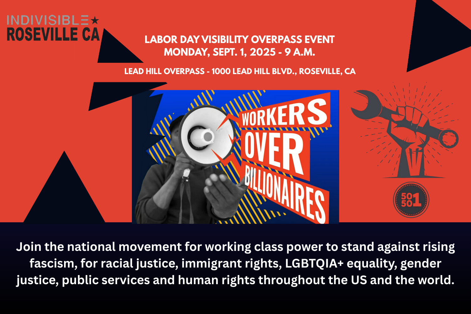 Labor Day Visibility Overpass Event