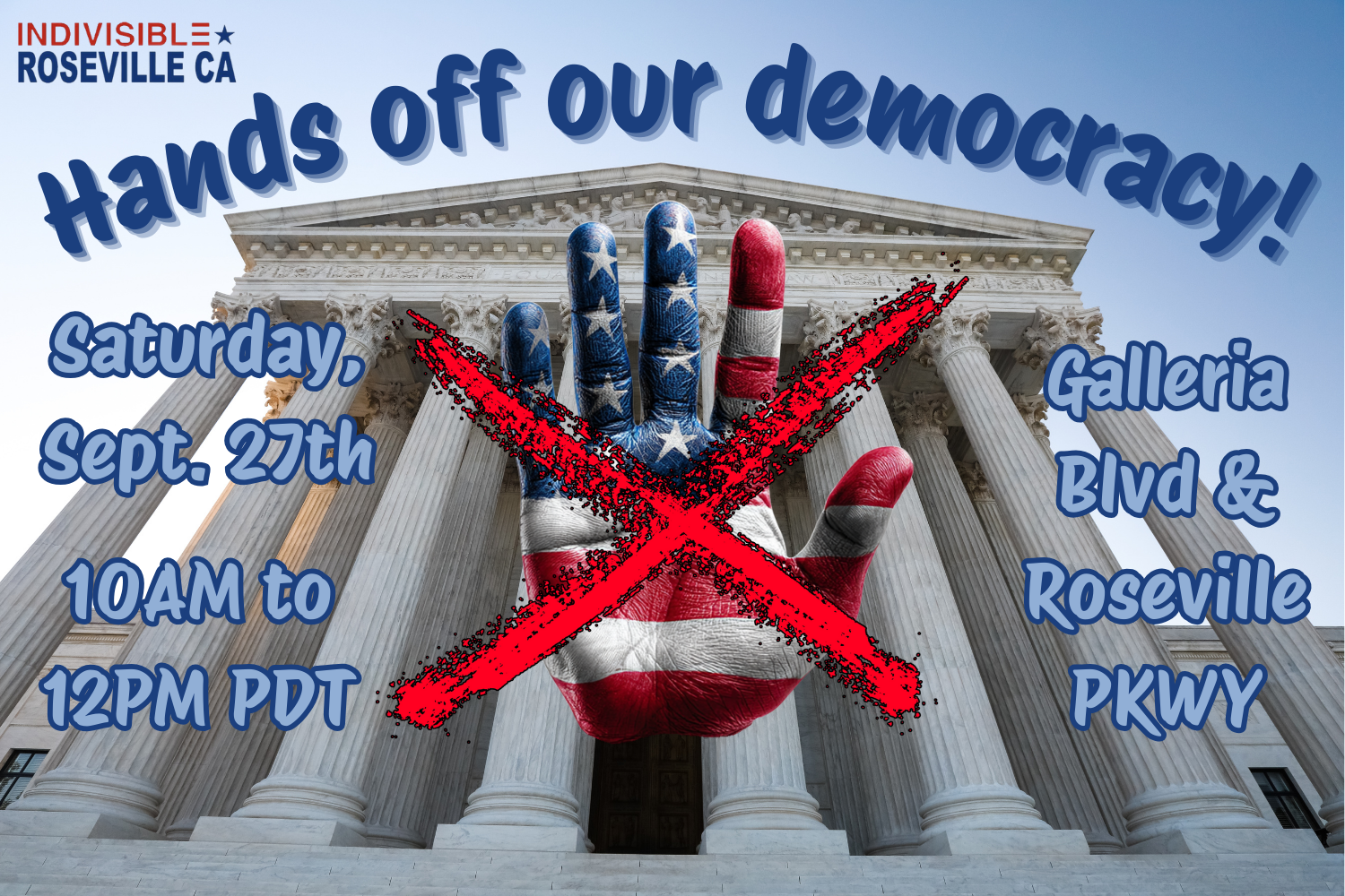 Hands Off Our Democracy!