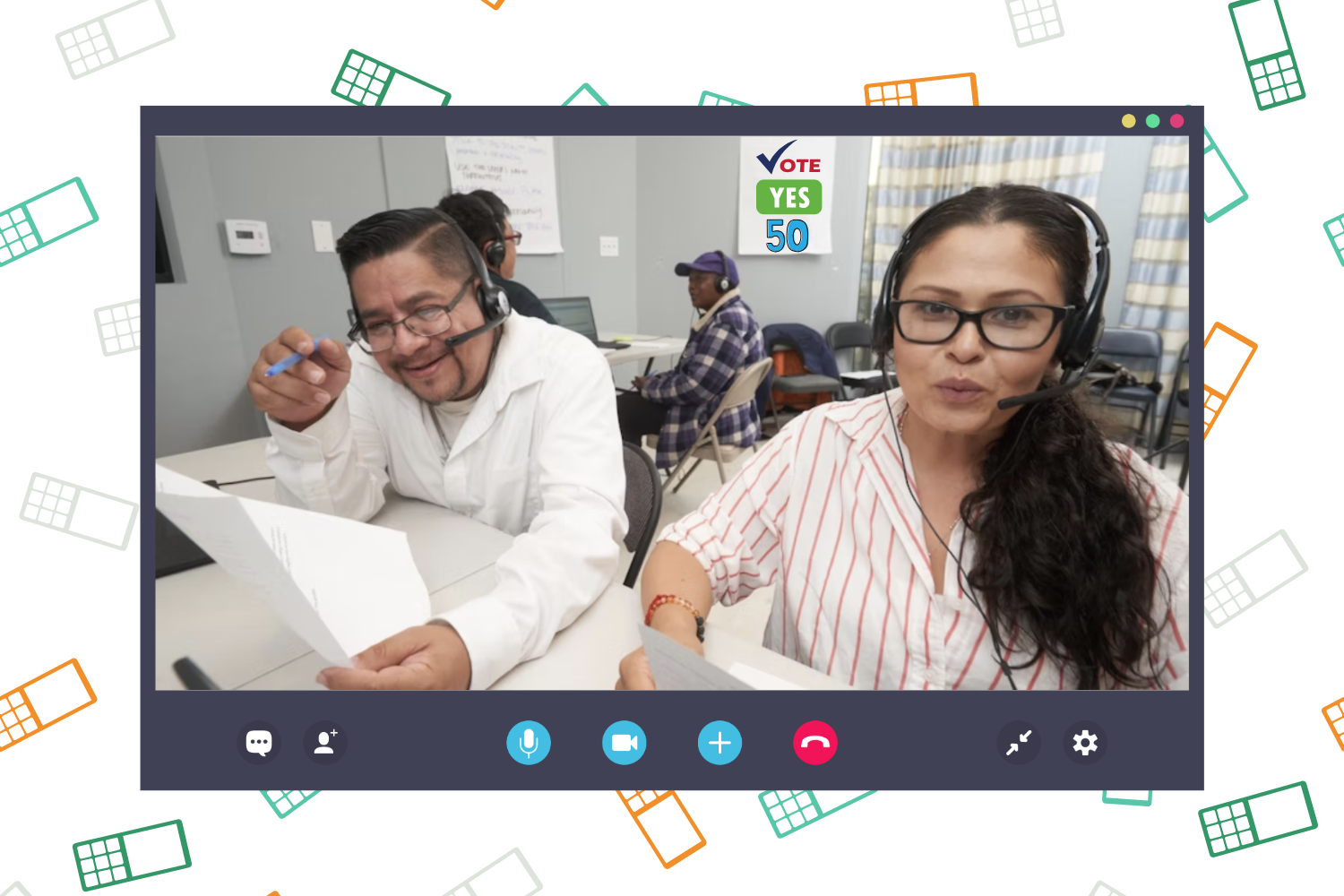 YES on PROP 50 PHONEBANK