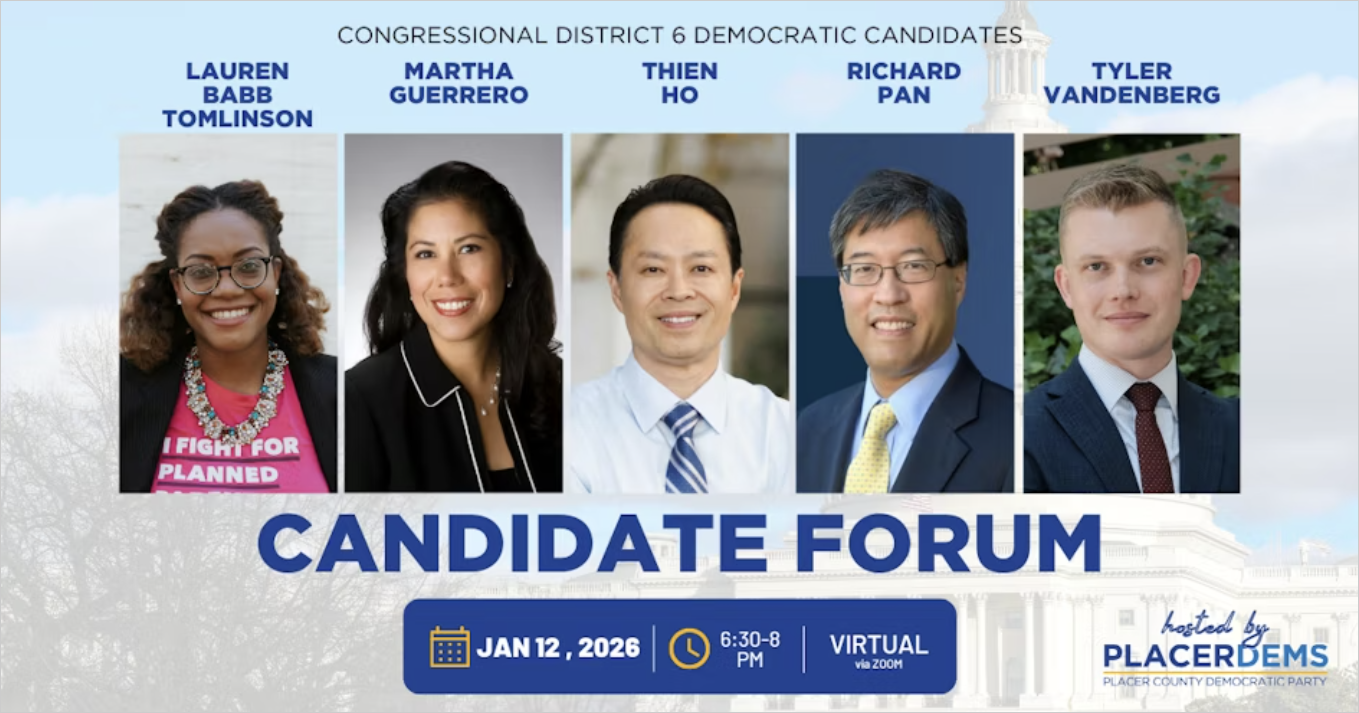 Congressional District 6 Democratic Candidate Forum