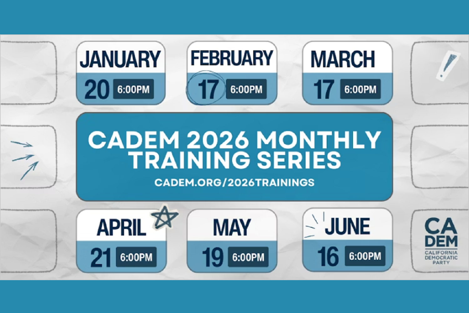 CADEM 2026 Monthly Training Series